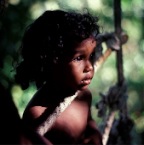 little girl st. lucia